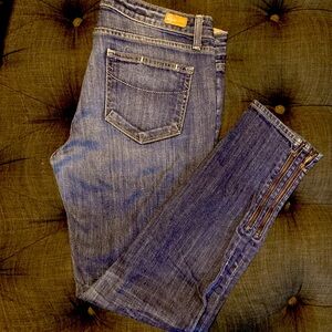 Paige | Skyline Ankle zip Jeans